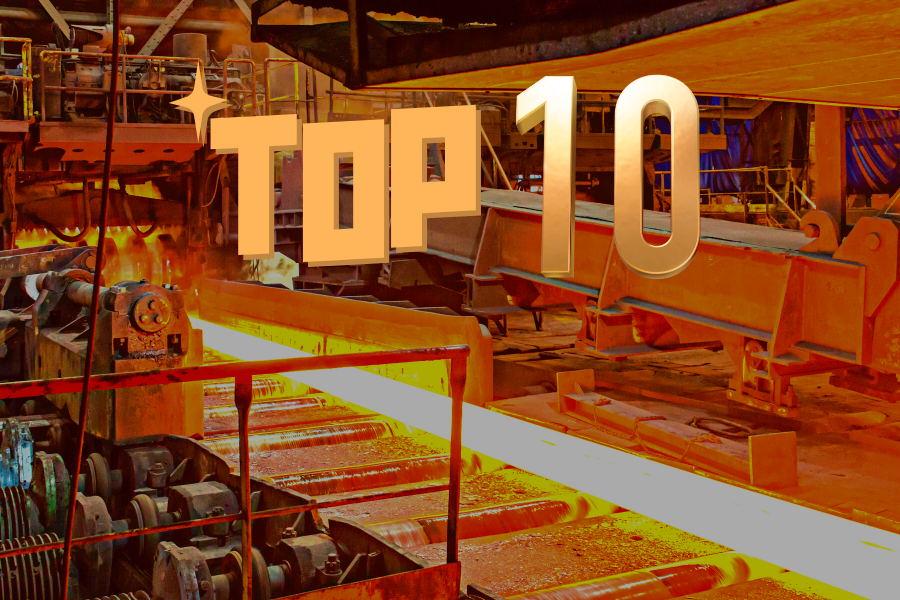 全球钢企专利申请数量TOP10！8家中国钢企入选！