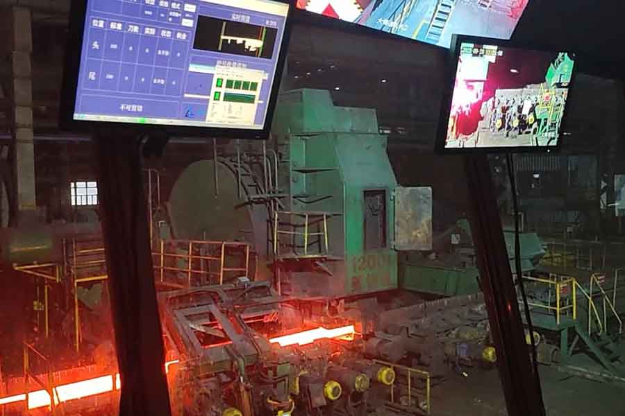 大型钢厂开坯线定制！切头切尾自动测量